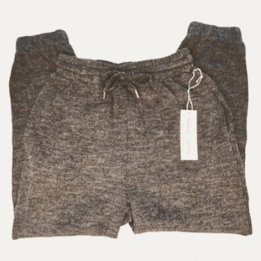 NEW Bishop + Young Jogger Lounge Pants Cocoa Brown Women's Sz Small NWT
